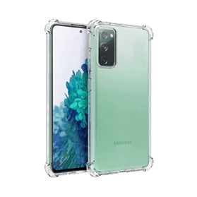 Anti Burst Case Transparant Samsung S20 FE