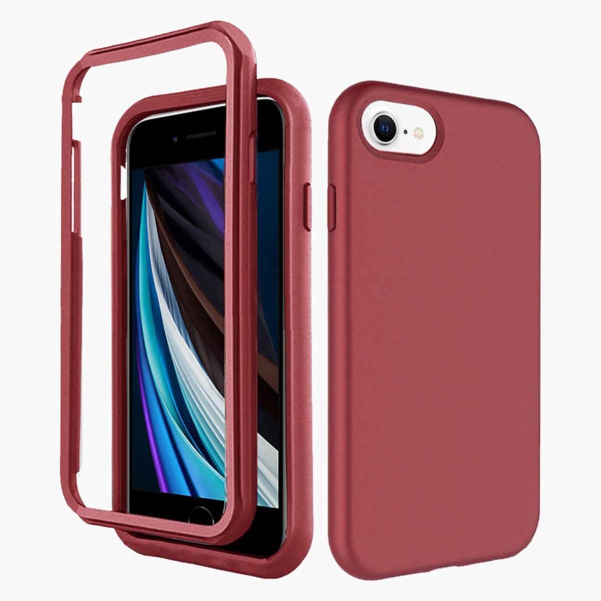 iPhone 7/8/SE2020 rode hoes & screen